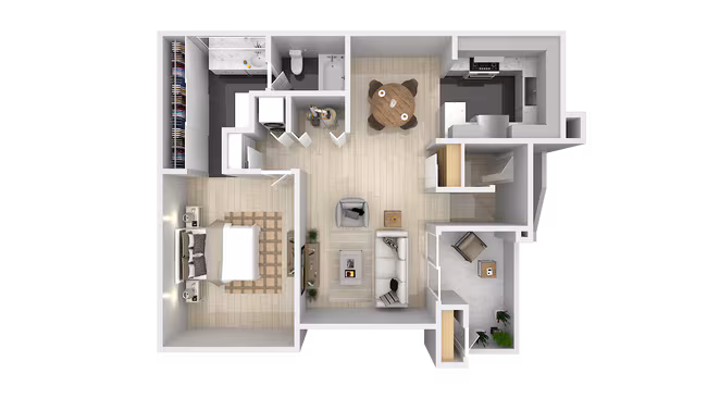 Unit VS126 VT1360 floor plan